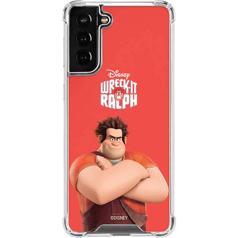 Disney Wreck-it Ralph Portrait Galaxy S21 FE Clear Case